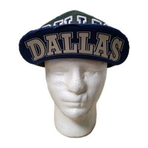 PitBull Dallas Spellout ‎ Mens Snapback Hat Blue One Size Fits Most